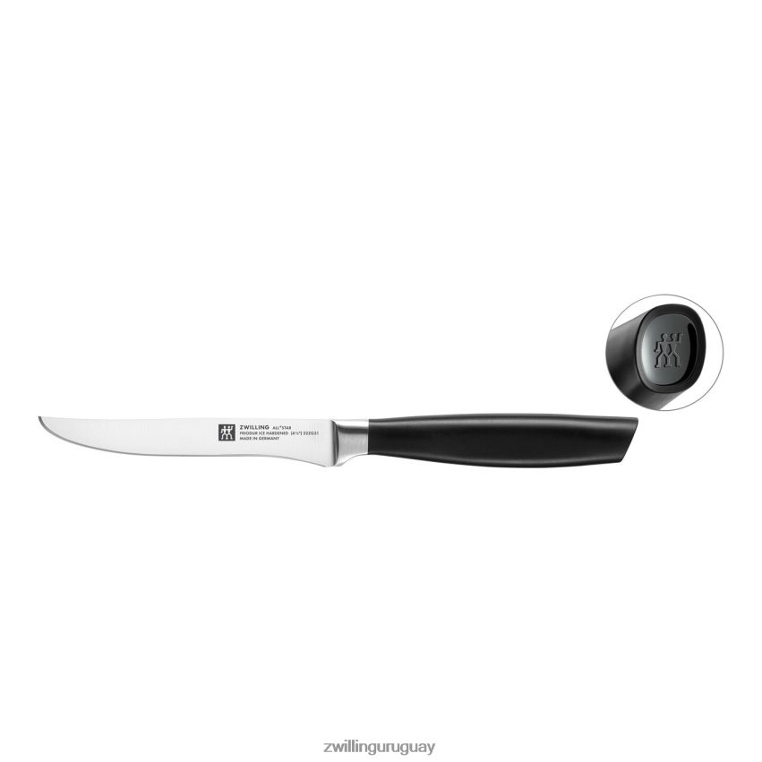 all * star 4,5 pulgadas, cuchillo para carne, negro mate Zwilling cuchillería A688HF440 - Image 1