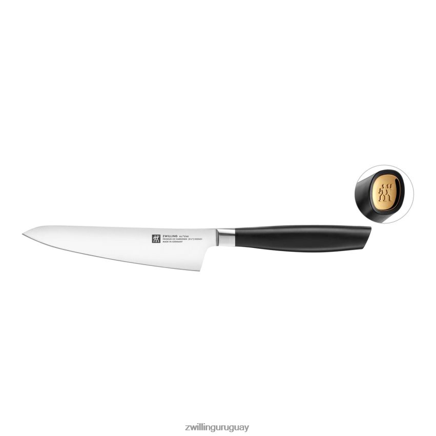 all * star 5,5 pulgadas, cuchillo de chef compacto, dorado Zwilling cuchillería A688HF348 - Image 1