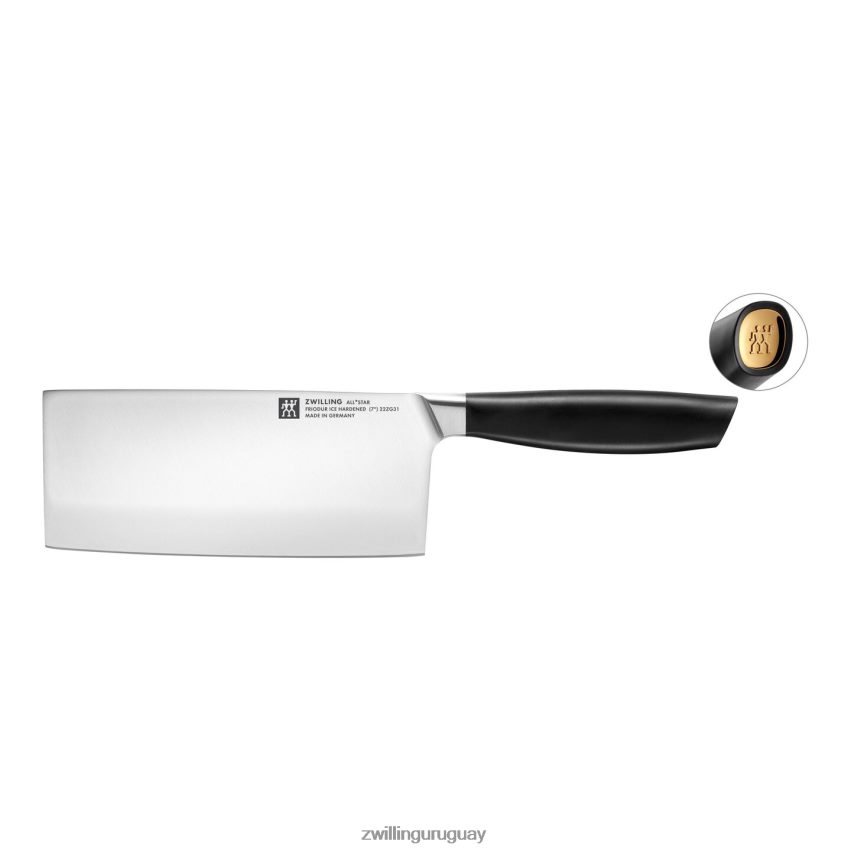 all * star 7 pulgadas, cuchillo de chef chino, dorado Zwilling cuchillería A688HF216 - Image 1