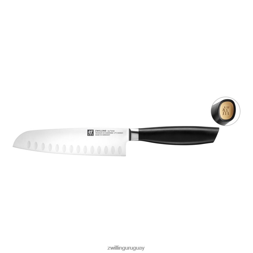 all * star 7 pulgadas, santoku, oro mate Zwilling cuchillería A688HF315 - Image 1