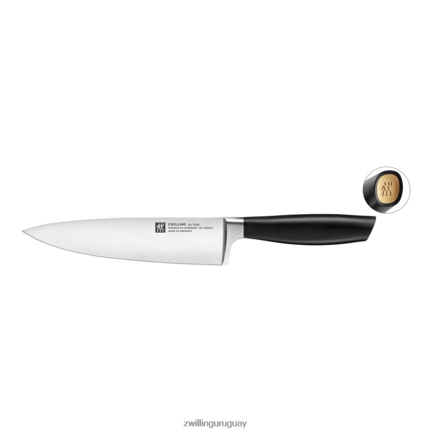 all * star 8 pulgadas, cuchillo de chef, oro mate Zwilling cuchillería A688HF292 - Image 1