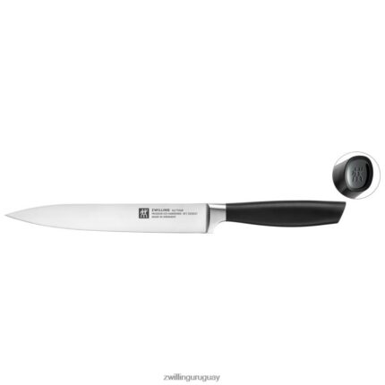 all * star 8 pulgadas, cuchillo de trinchar, negro mate Zwilling cuchillería A688HF327