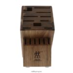 Almacenamiento de acacia, acacia, bloque de cuchillos doble vacío. Zwilling cuchillería A688HF193 - Image 2