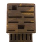Almacenamiento de acacia, acacia, bloque de cuchillos doble vacío. Zwilling cuchillería A688HF193 - Image 3