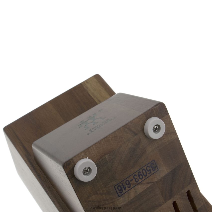 Almacenamiento de acacia, acacia, bloque de cuchillos doble vacío. Zwilling cuchillería A688HF193 - Image 4
