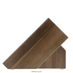 Almacenamiento de acacia, acacia, bloque de cuchillos doble vacío. Zwilling cuchillería A688HF193 - Image 5