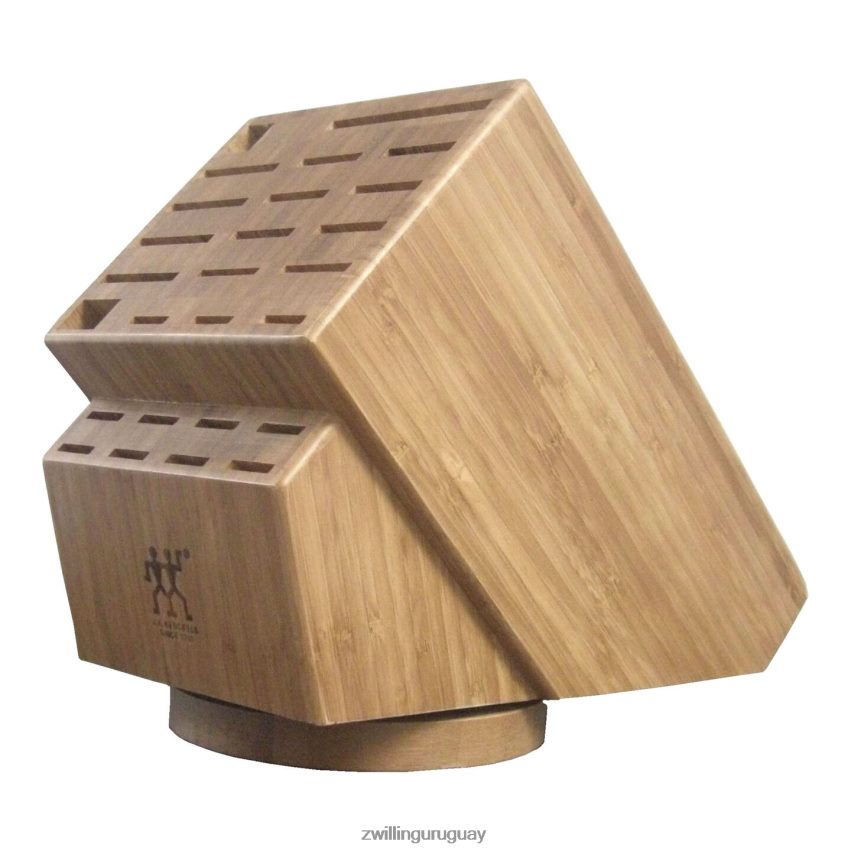 Almacenamiento de bambú, bambú, bloque de cuchillos giratorio vacío. Zwilling cuchillería A688HF167 - Image 1