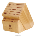 almacenamiento de cenizas, bloque de cuchillos de madera dura vacío Zwilling cuchillería A688HF194