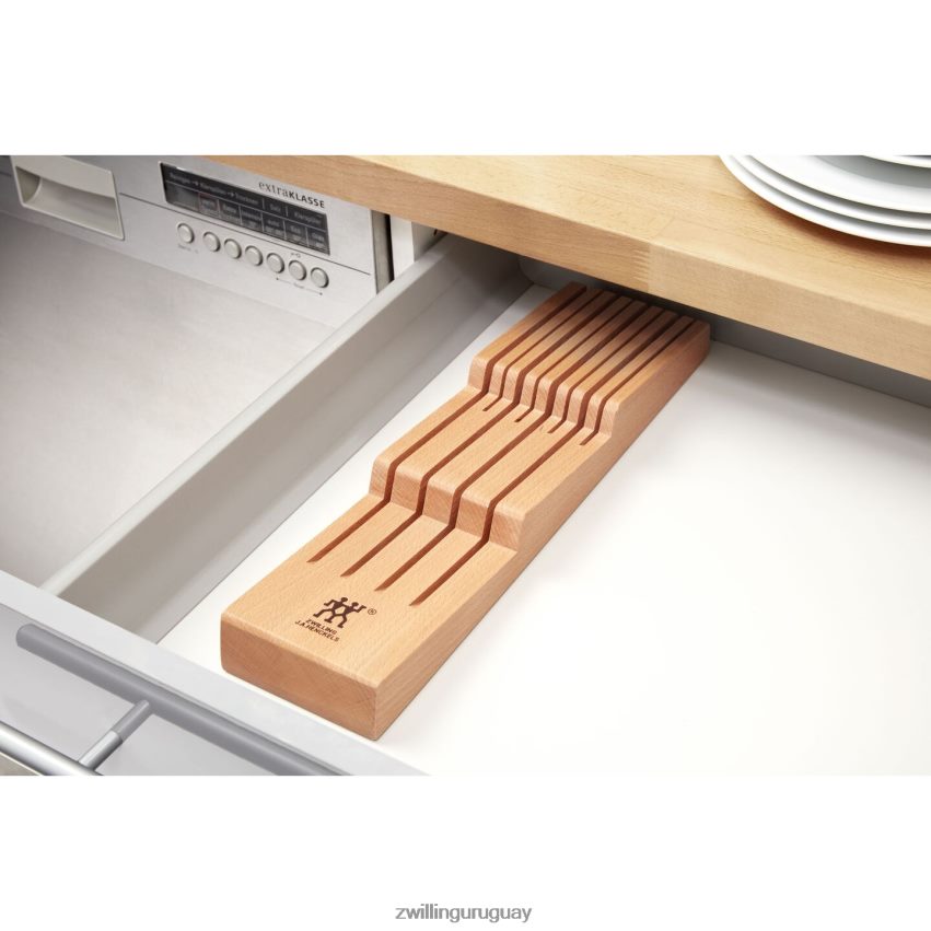 almacenamiento de madera de haya, organizador de cuchillos en el cajón Zwilling cuchillería A688HF139 - Image 5