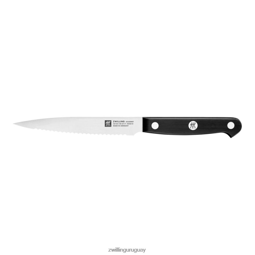 cuchillo de pelar serrado gourmet de 4,5 pulgadas Zwilling cuchillería A688HF436 - Image 1