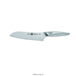 Cuchillo santoku twin fin ii de 7 pulgadas con borde fino Zwilling cuchillería A688HF411