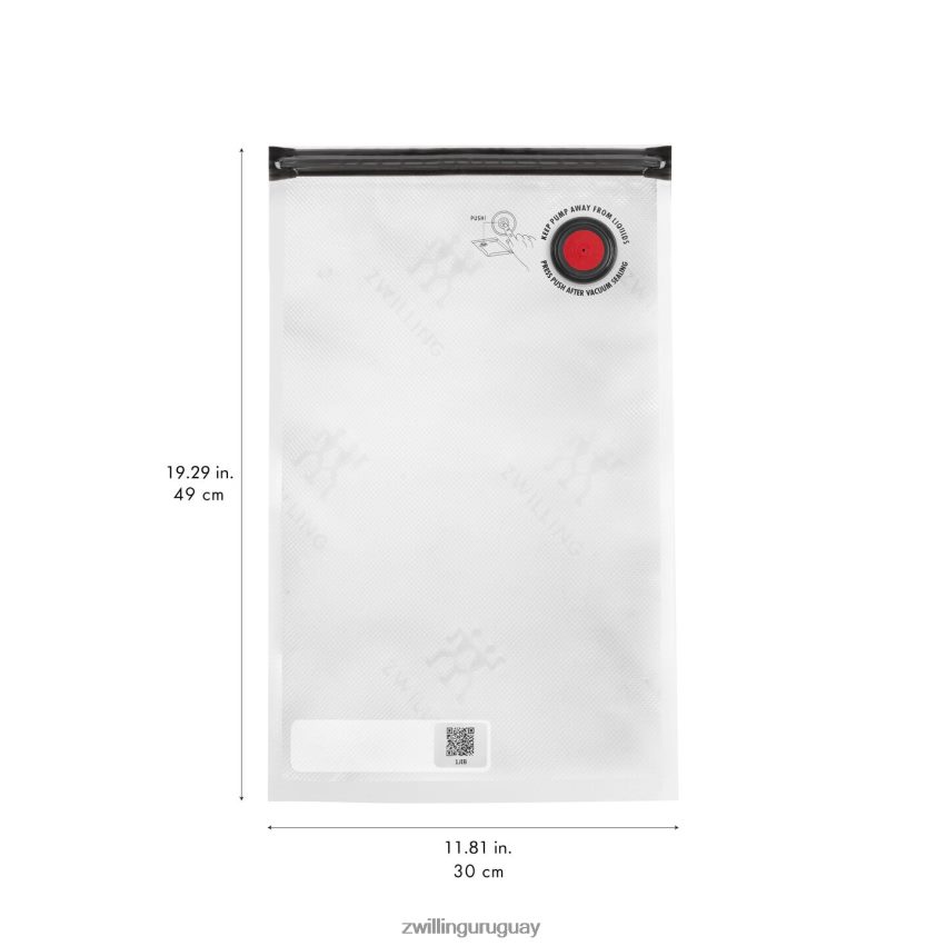 Fresh & Save s/m/l / Juego de bolsas para vacío de 10 piezas, plástico Zwilling cocina A688HF464 - Image 5