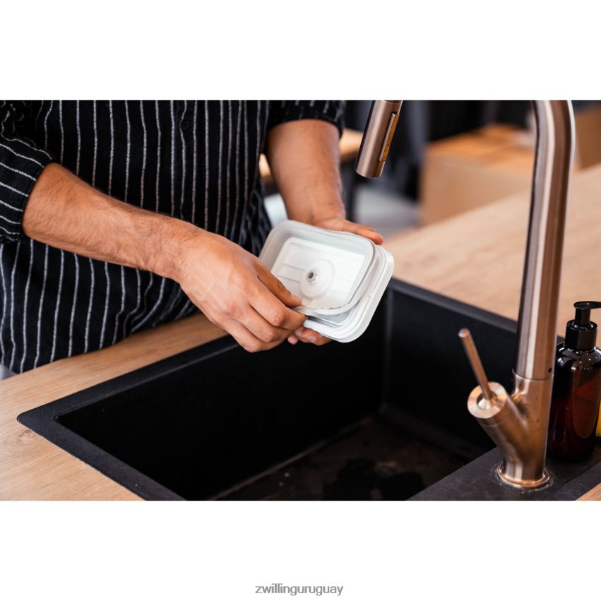 Fresh & Save s/m/l / juego de recipientes al vacío de 3 piezas, gris Zwilling cocina A688HF451 - Image 13