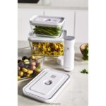 Fresh & Save s/m/l / juego de recipientes al vacío de 3 piezas, gris Zwilling cocina A688HF451 - Image 7