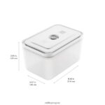 Fresh & Save s/m/l / recipiente al vacío de 3 piezas, plástico, gris semitransparente Zwilling cocina A688HF476 - Image 7
