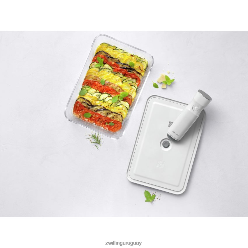 fuente para gratinar al vacío Fresh & Save, vidrio, gris Zwilling cocina A688HF461 - Image 4