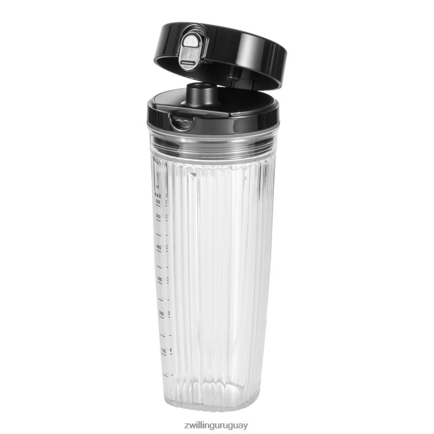 Jarra de licuadora personal enfinigy con tapa para beber y tapa de vacío - negro Zwilling electricidad A688HF585 - Image 2