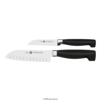 Juego básico asiático de cuatro estrellas y 2 piezas. Zwilling cuchillería A688HF410