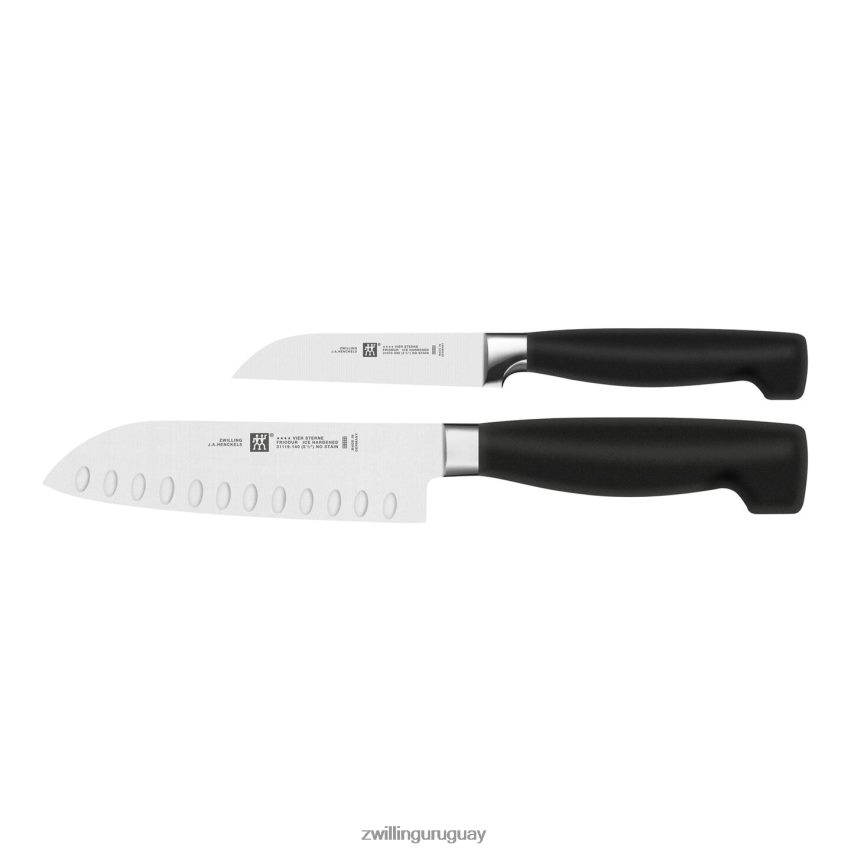 Juego básico asiático de cuatro estrellas y 2 piezas. Zwilling cuchillería A688HF410 - Image 1