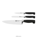Juego básico de 3 piezas de cuatro estrellas. Zwilling cuchillería A688HF210
