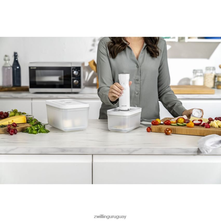 Juego de bandejas recogegotas Fresh & Save para recipientes de plástico, m/l / 2 unidades Zwilling cocina A688HF494 - Image 5