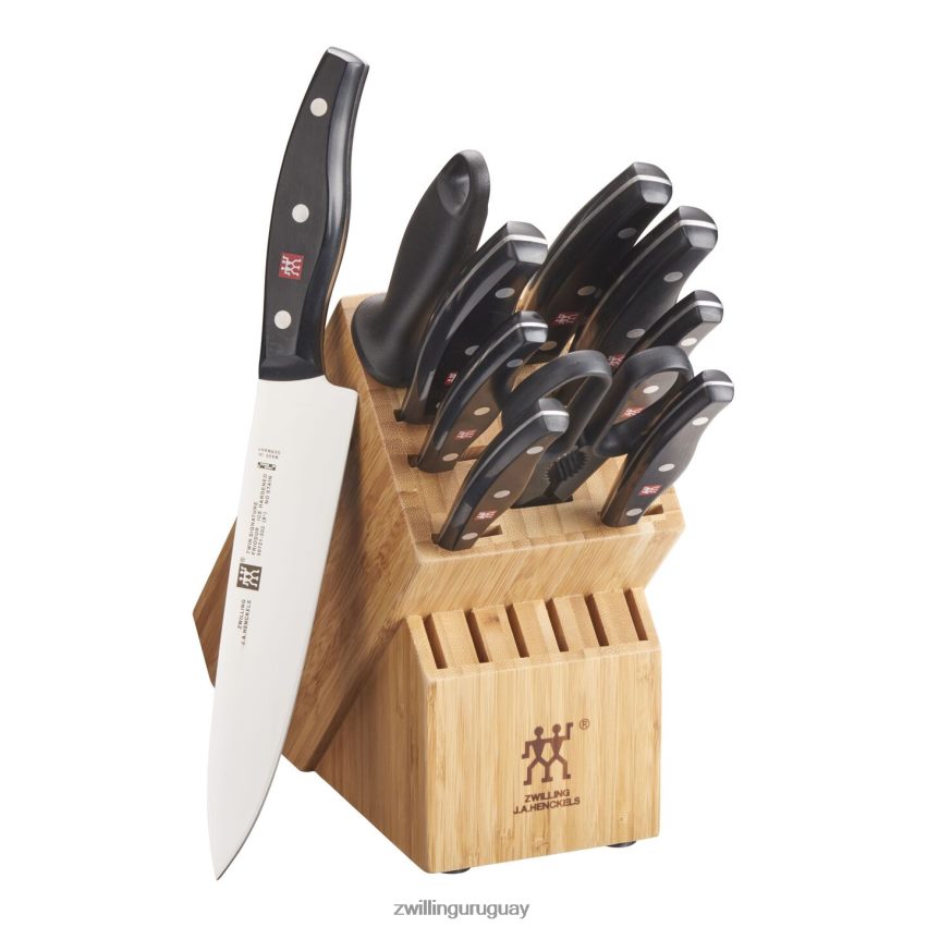 Juego de bloques de cuchillos Twin Signature de 11 piezas Zwilling cuchillería A688HF382 - Image 1