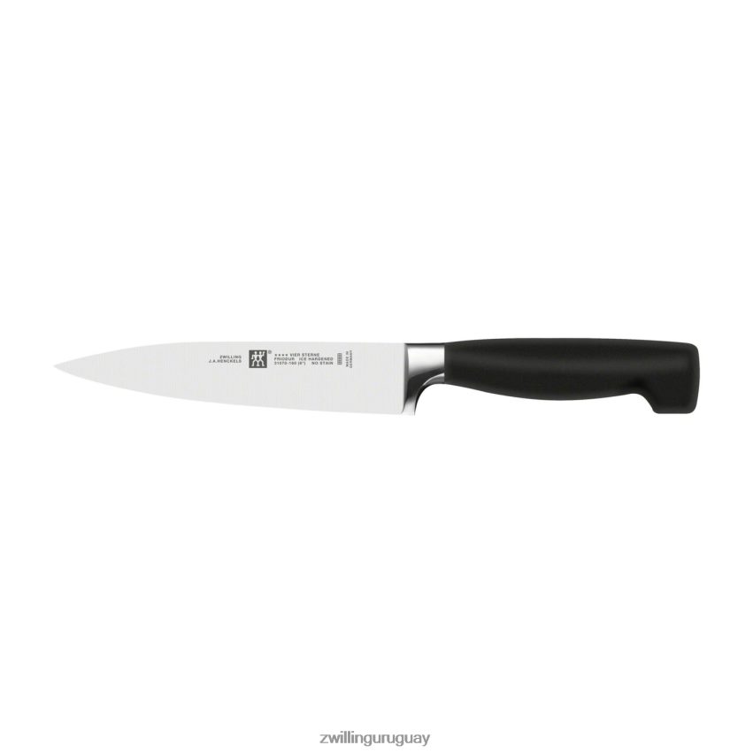 Juego de cuchillos Four Star de 4 piezas con bloque autoafilable, marrón Zwilling cuchillería A688HF127 - Image 3