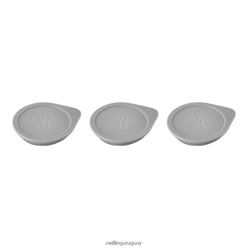 Juego de posicionadores de etiquetas Fresh & Save Cube, 3 piezas, gris Zwilling cocina A688HF496 - Image 1