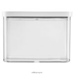 Juego de recipientes Fresh & Save Cube con bomba de vacío, mediano, 6 piezas, blanco transparente Zwilling cocina A688HF478 - Image 4