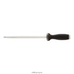 Mantenimiento de bordes de acero para afilar de 10 pulgadas con tapa de acero inoxidable Zwilling cuchillería A688HF191