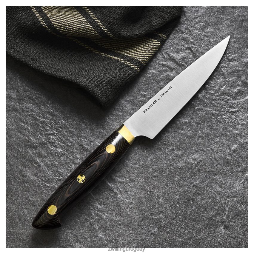 Navaja multiusos bob kramer carbon 2.0 de 5 pulgadas, filo fino Zwilling cuchillería A688HF181 - Image 3