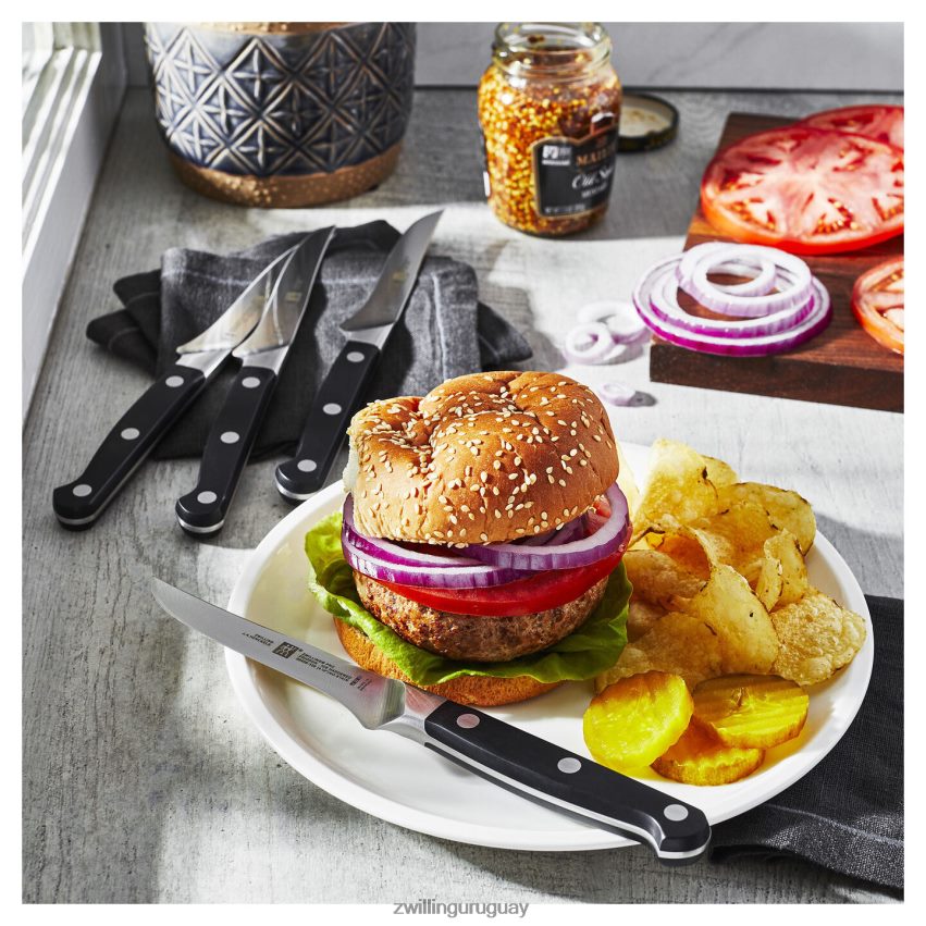 pro 4 piezas, juego de cuchillos para carne Zwilling cuchillería A688HF18 - Image 4