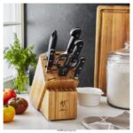pro 7 piezas, juego de bloques de cuchillos, bambú Zwilling cuchillería A688HF100 - Image 4