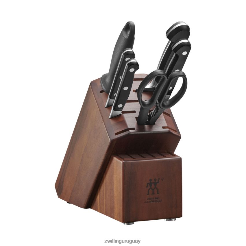 pro 7 piezas, juego de bloques de cuchillos Zwilling cuchillería A688HF133 - Image 3