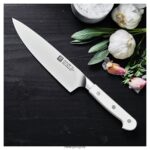 pro le blanc cuchillo de chef delgado de 7 pulgadas Zwilling cuchillería A688HF19 - Image 3