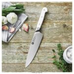 pro le blanc cuchillo de chef delgado de 7 pulgadas Zwilling cuchillería A688HF19 - Image 4