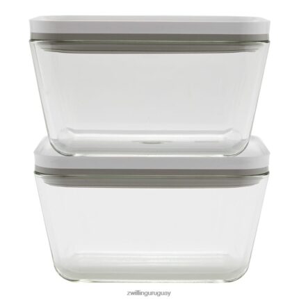 Recipiente al vacío grande Fresh & Save l/2 piezas, vidrio, gris Zwilling cocina A688HF495