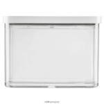 recipiente cubo Fresh & Save 2m, 2 qt, blanco transparente Zwilling cocina A688HF463 - Image 3