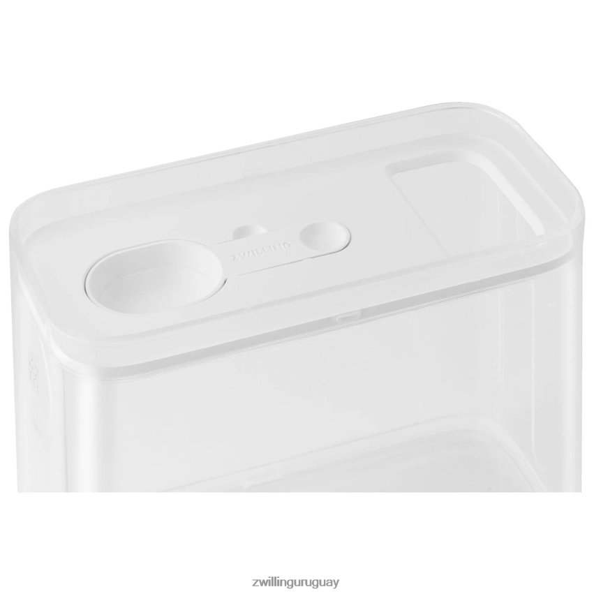 recipiente cubo Fresh & Save 2m, 2 qt, blanco transparente Zwilling cocina A688HF463 - Image 4