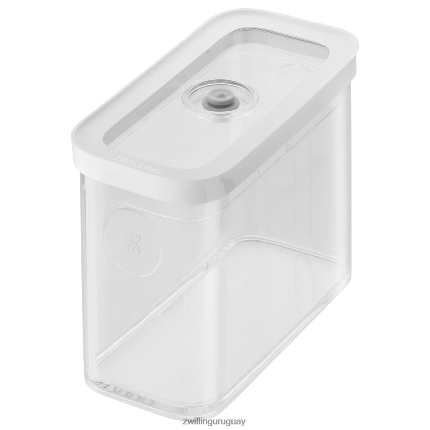 recipiente cubo Fresh & Save 2m, 2 qt, blanco transparente Zwilling cocina A688HF463 - Image 1