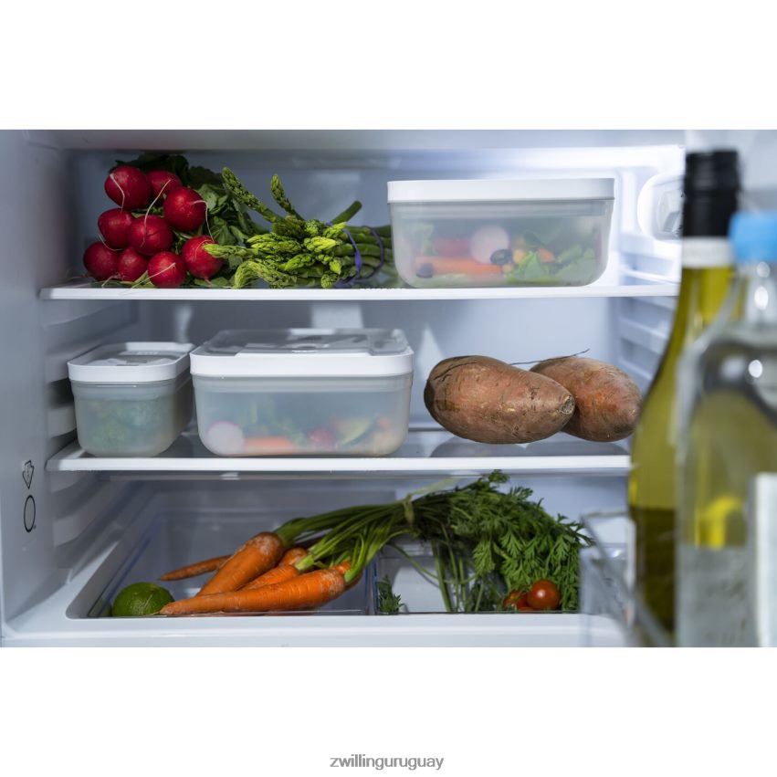 Recipiente frigorífico al vacío Fresh & Save, plástico, gris semitransparente Zwilling cocina A688HF486 - Image 5