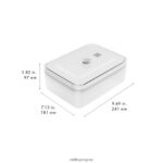 Recipiente frigorífico al vacío Fresh & Save, plástico, gris semitransparente Zwilling cocina A688HF486 - Image 9
