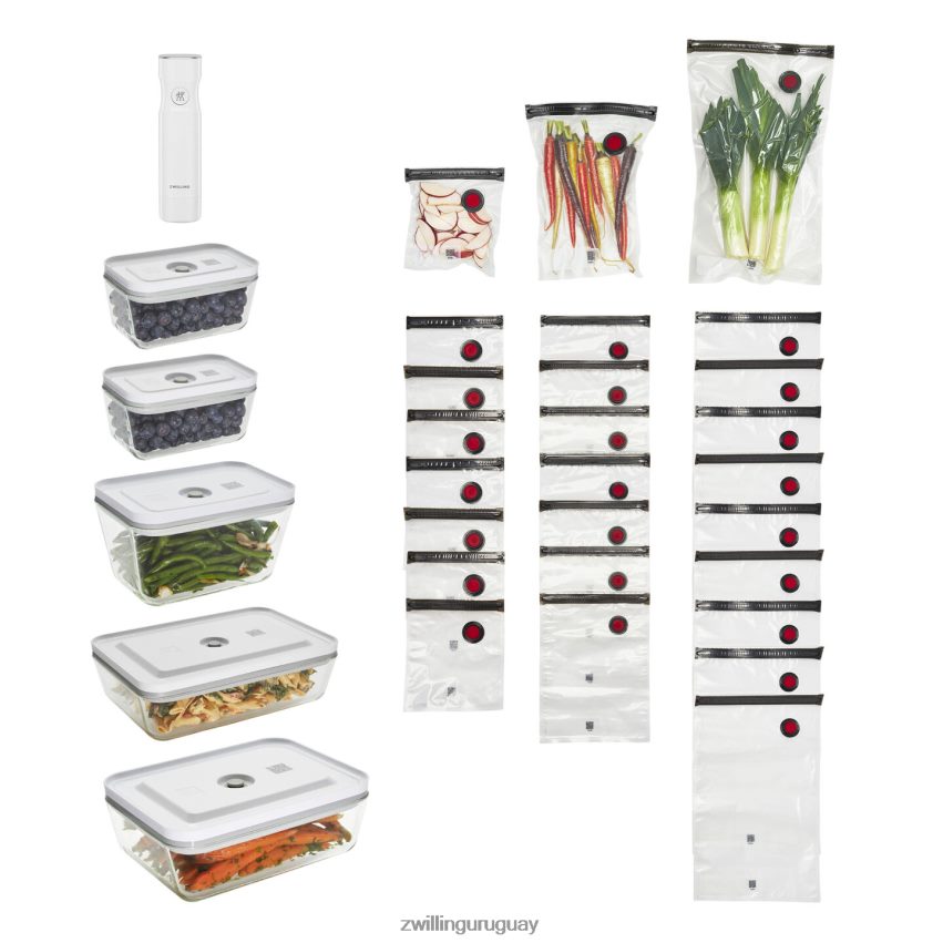 Set básico de vacío de vidrio Fresh & Save, 32 piezas Zwilling cocina A688HF449 - Image 1