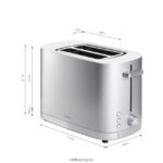 Tostadora enfinigy de 2 ranuras - plateada - reacondicionada Zwilling cuchillería A688HF575 - Image 2