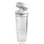 Vaso de batidora personal enfinigy con tapa para beber y tapa para vacío - blanco Zwilling electricidad A688HF576 - Image 3