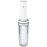 Vaso de batidora personal enfinigy con tapa para beber y tapa para vacío - blanco Zwilling electricidad A688HF576 - Image 4