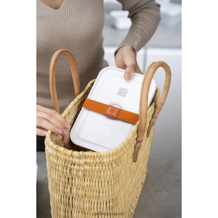 Fiambrera al vacío Fresh & Save M, plástico, blanco-gris Zwilling cocina A688HF504