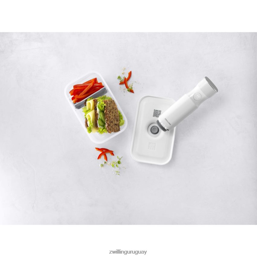 Fiambrera al vacío Fresh & Save M, plástico, gris semitransparente Zwilling cocina A688HF483
