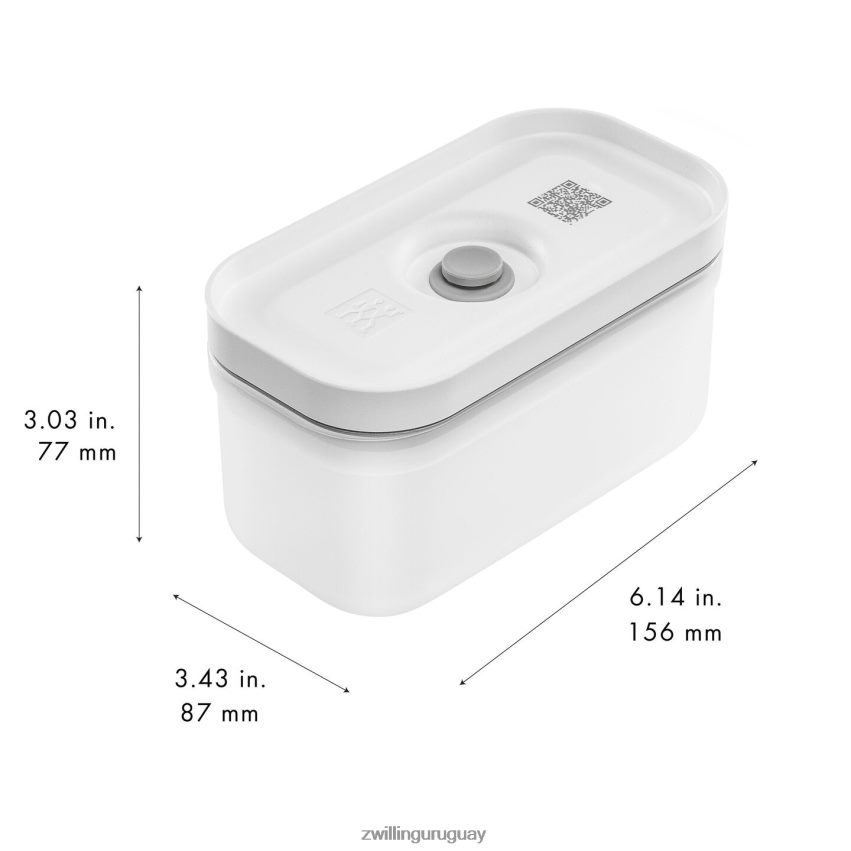 Fiambrera al vacío Fresh & Save S, plástico, gris semitransparente Zwilling cocina A688HF502