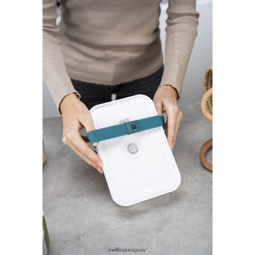 Fresh & Save l fiambrera al vacío, plástico, blanco-gris Zwilling cocina A688HF485